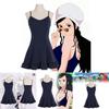 One Piece Nico Robin Cosplay Costumes With Polyester Fabric For Women And Children For Anime And Cosplay Parties