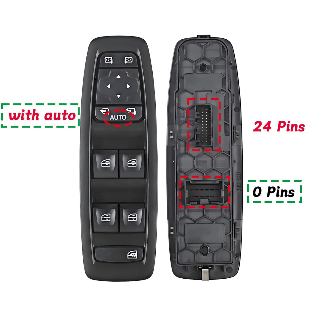 254012952R Electric Power Master Window Control Switch Lifter Button For Renault Megane 4 Kadjar Scenic Talisman 2015-