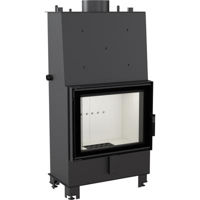 Water Heating Fireplace KRATKI LUCY 12 kW Ø 200 Self Closing Door