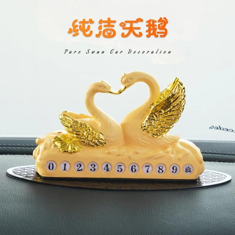 

Аксессуары для украшения дома Украшения для автомобиля Парочка Лебедь Автомобильные духи Сиденье Украшение для салона автомобиля 1 шт. настольное украшение