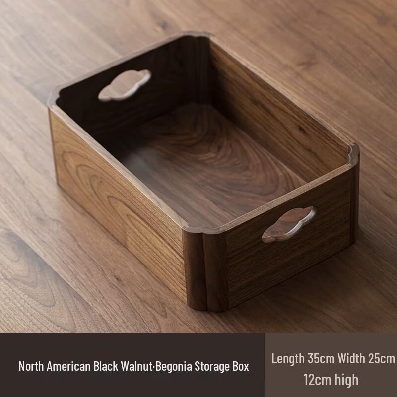Wuhe Black Walnut Wood Dried Fruit Box