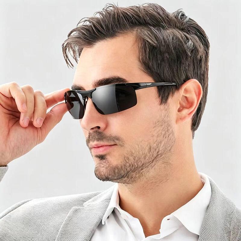 Angelamiao Men s Polarized Sports Driving Sunglasses One Size