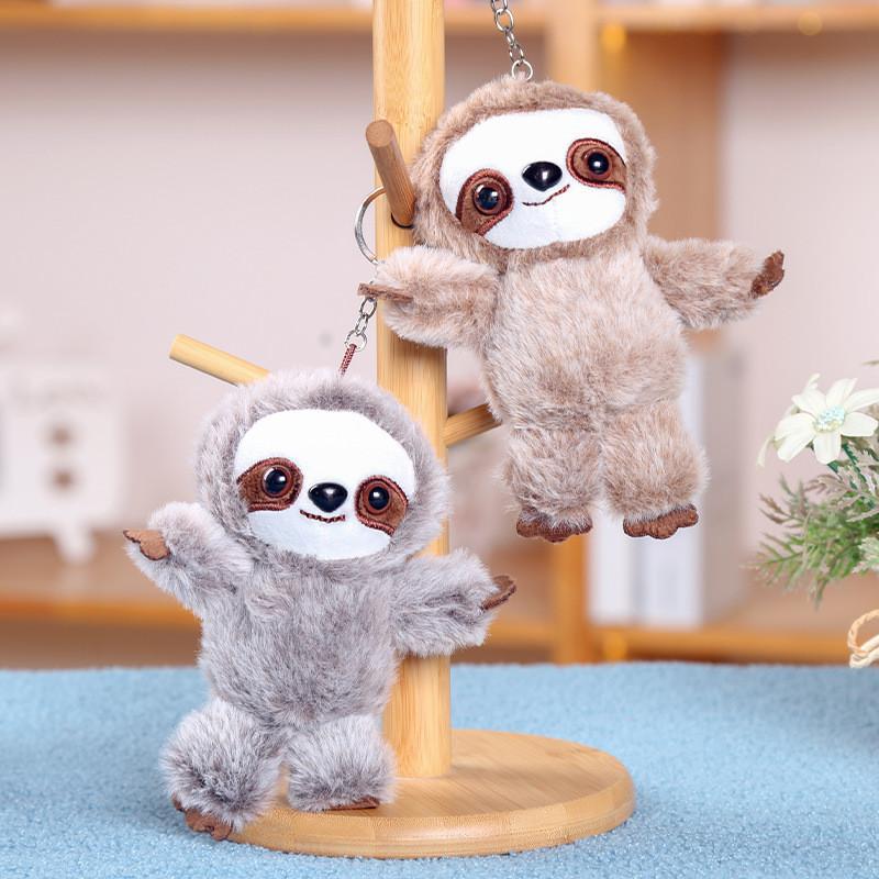 Folivora Keychain Plush Animal Soft Toy For Backpack Accessory And Gift Special