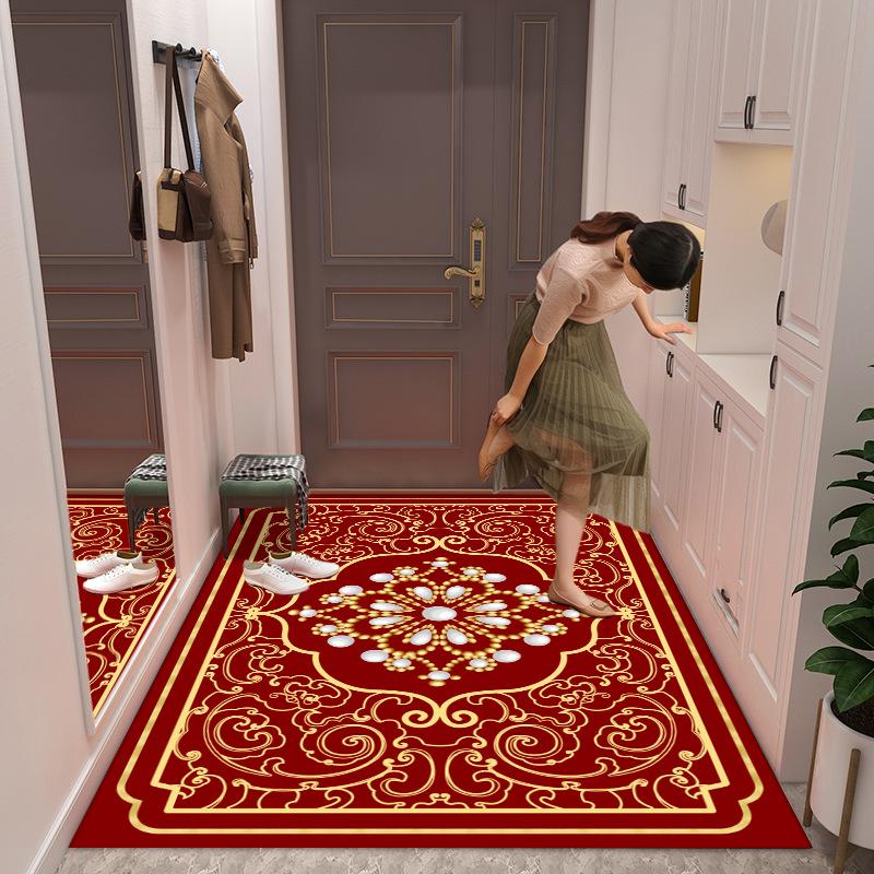 Entrance Door Mat Large Entrance Mat Dirt Resistant Door Mat Household Carpet Entrance Mat Foyer Outdoor