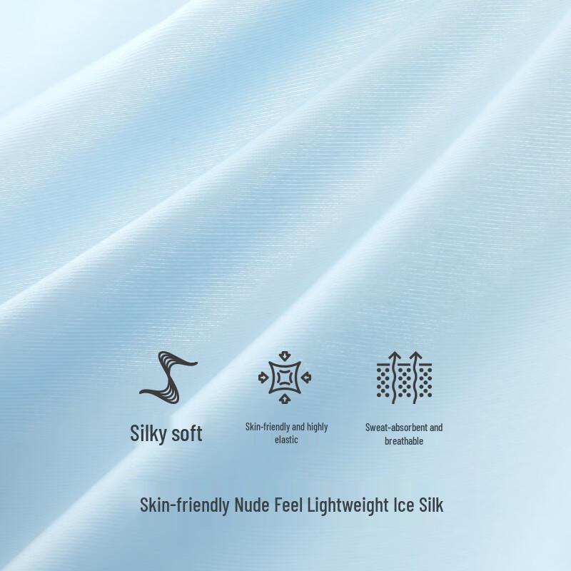 Sanqiang Men's Breathable Ice Silk Boxer Briefs 3-Pack