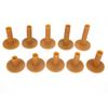 10pcs Rubber Golf Tees Durable Golf Trainer Aid Tee Holder Driving Range Golf Accessory