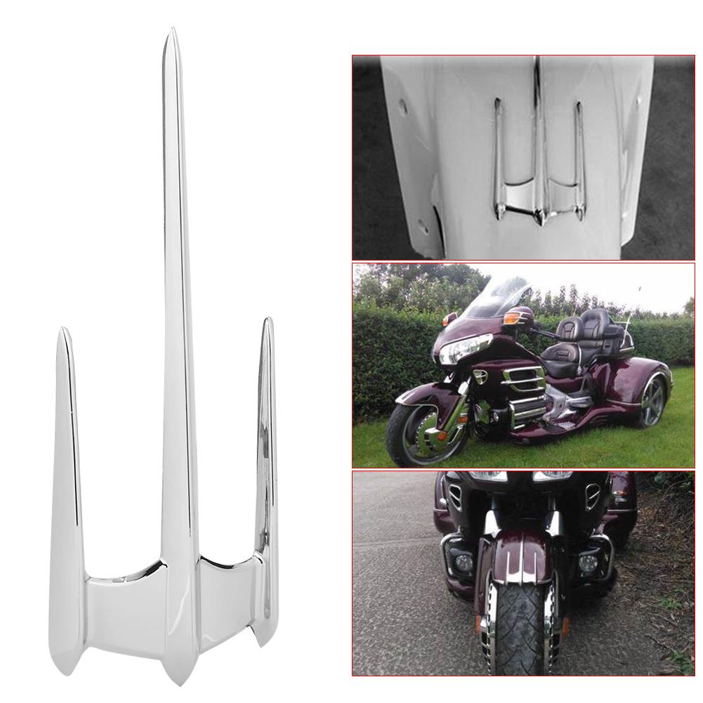 Front Fender Trim Chrome Decoration Motorcycle Refitting Fit for Honda Goldwing GL1800 F6B VTX1300