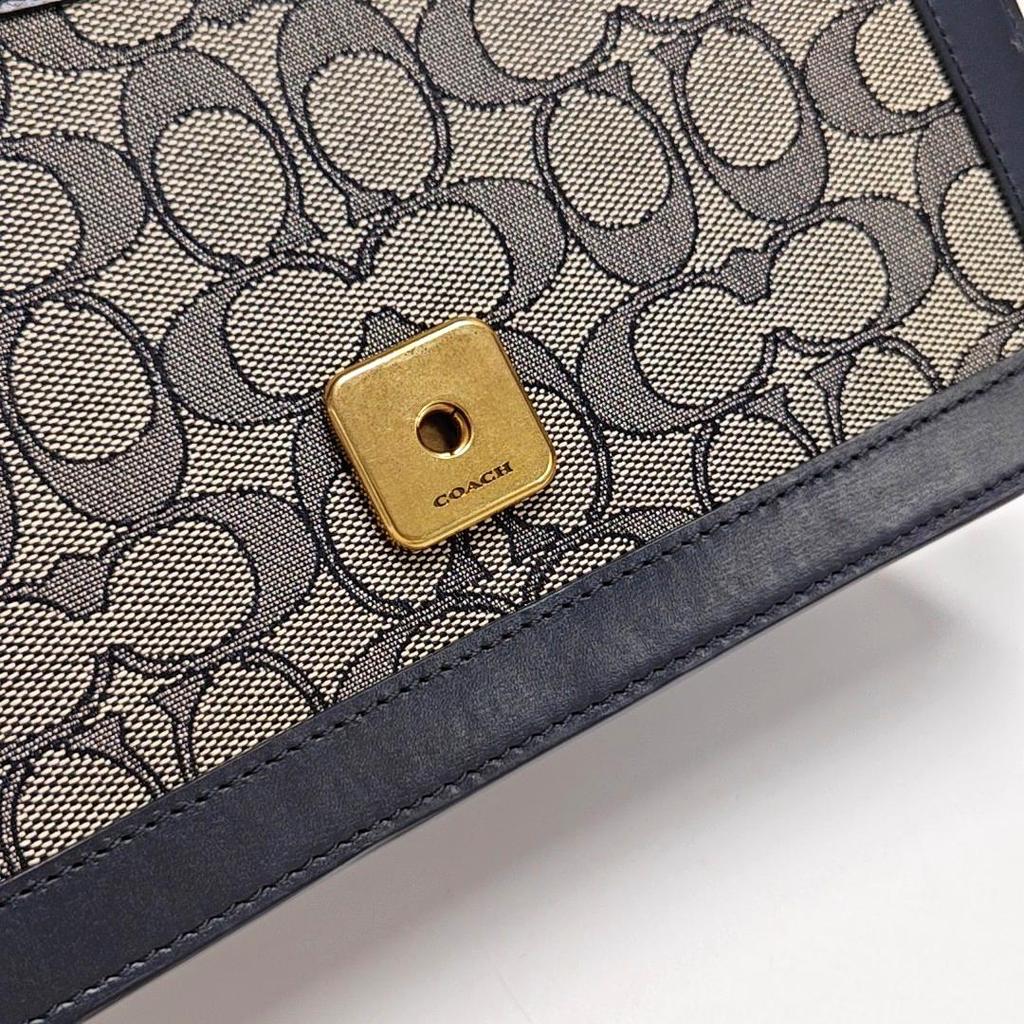 [Gebraucht] Alie 23 Monogramm Elegante Vielseitige Canvas- und Ledertasche Messenger Bag Kleine Umhängetasche Schultertasche - Sehr Gut #PCAI12