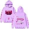 Angel Dust Hoodie Hazbin Hotel Harajuku Anime Pullovers Demoncore Unisex Streetwear Cute Edgy Imp Gift for Fan Streetwear Clothes