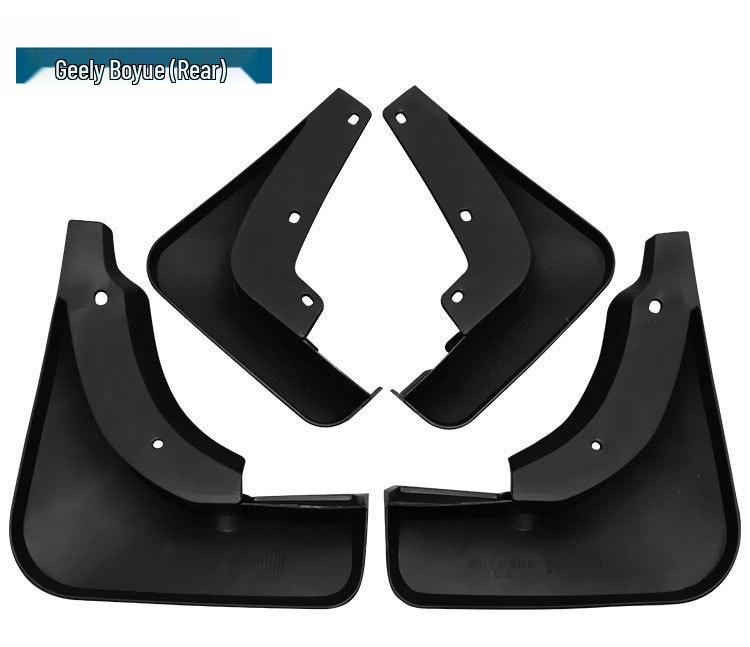 Soft Rubber Mud Flaps for Geely Boyue/Atlas - Cross-Border Modification