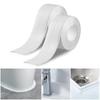 Badezimmer Dichtband wasserdichtes Dichtband geeignet für Badezimmer, Toilette, Küchenarbeitsplatte, Badezimmer, Toilette (weiß 38mmX3.5m)
