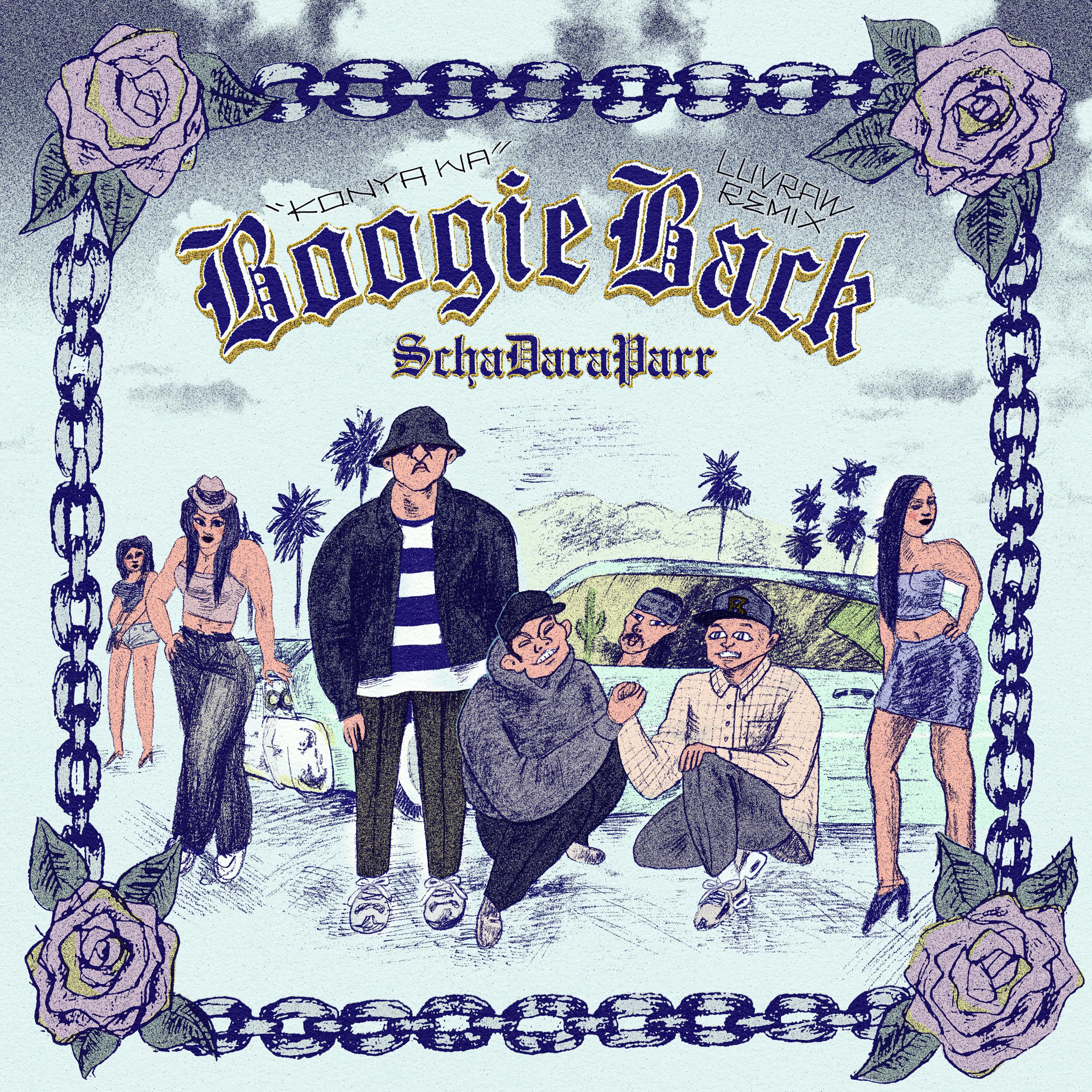 

7inch Record SCHA DARA PARR Konya wa Boogie Back LUVRAW REMIX DDKB94037 SPACE SHOWER MU 2024 Japan Japanese Club Dance