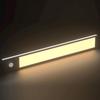 Under Cabinet Lighting Motion Sensor Closet Lamp 2200mAh USB Rechargeable Closet Lights Adhesive 3 Levels Dimmable Under Counter