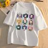 Plus Size Demon Slayer Anime Printed Men and Women Tshirt Casual Parent Child Top Fashion Cotton Harajuku Street Summer Y2K