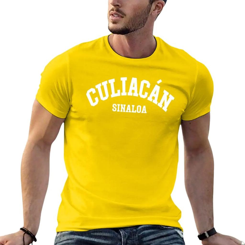 New Culiacan Sinaloa Mexico Mexican City T-Shirt Hippie Clothes Cute Clothes Tee Shirt Short Sleeve Mens Clothing