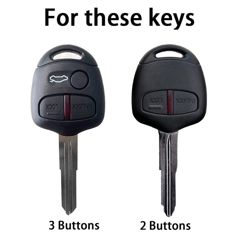 Fit For Mitsubishi Evolution Lancer Ex Grandis Outlander Triton Pajero Asx Tpu Auto Key Fob Cover Case Housing Remote Key Ring Auto Accessories