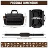 Heavy Duty Oxford Cloth 17inch Tool Bag With Zipper Closure For Daily Work