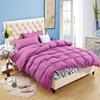 Elegant And Timeless Bedroom Pure Color Duvet Cover Pillowcases Quilt Cover Bedding Set