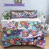 One Piece Luffy Patterned Pillowcase & Duvet Cover Set Bedroom Luxury Decor Anime Bedding Wonderful Lovers Gift.-TING