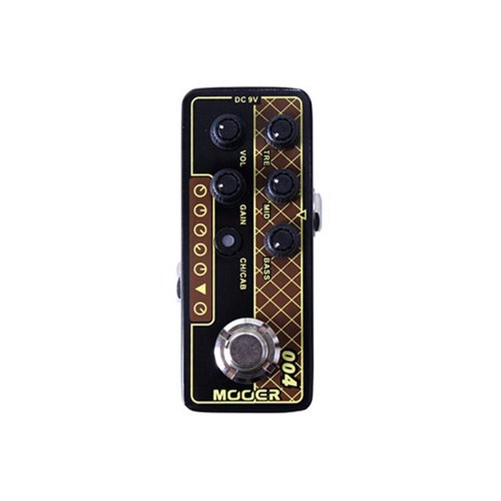 Pedal Mooer Micro Preamp 004 Pré-amplificador para Guitarra