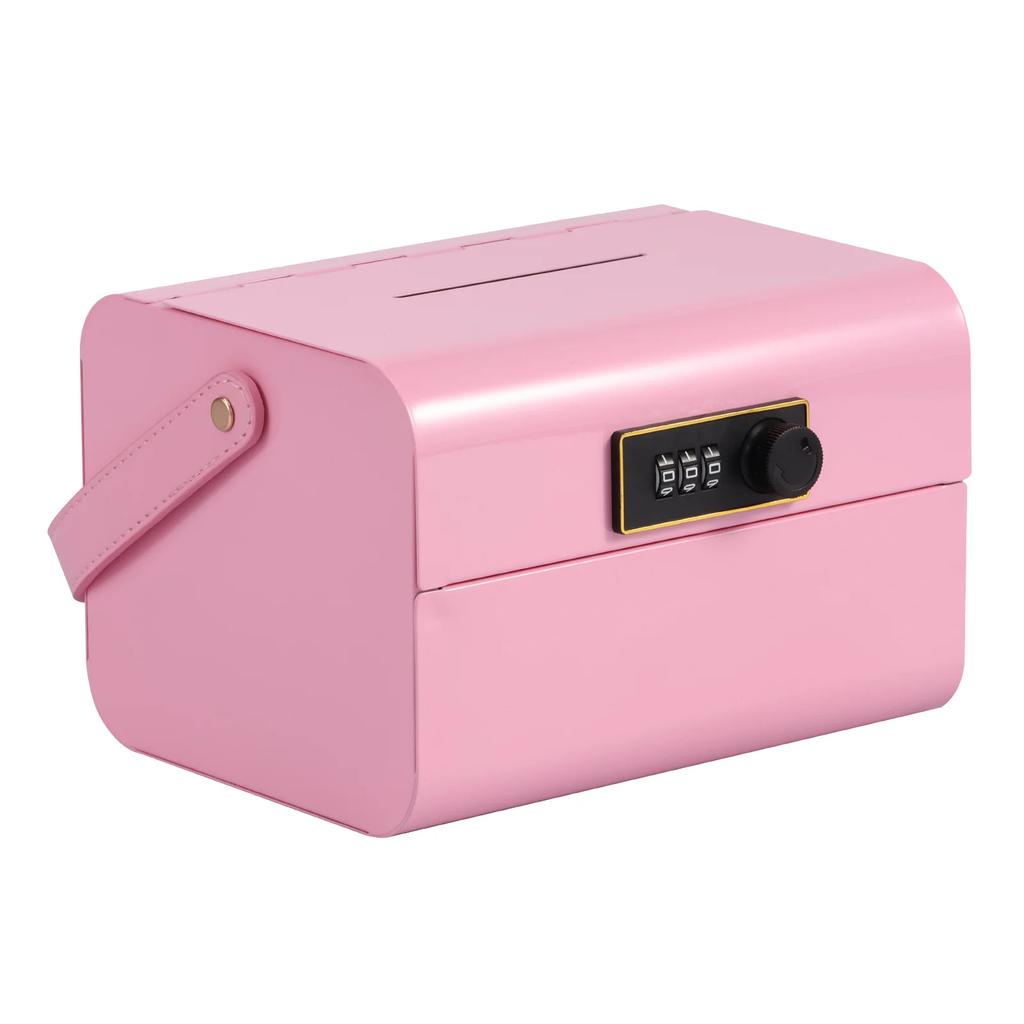 Children's money box with password lock, cash coin storage box, children's birthday gift