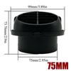2X 42/60/75/90mm Car Parking Heater Air Vent Outlet Heater Ducting Pipe Air Joiner Directional Rotatable For Webasto Eberspacher