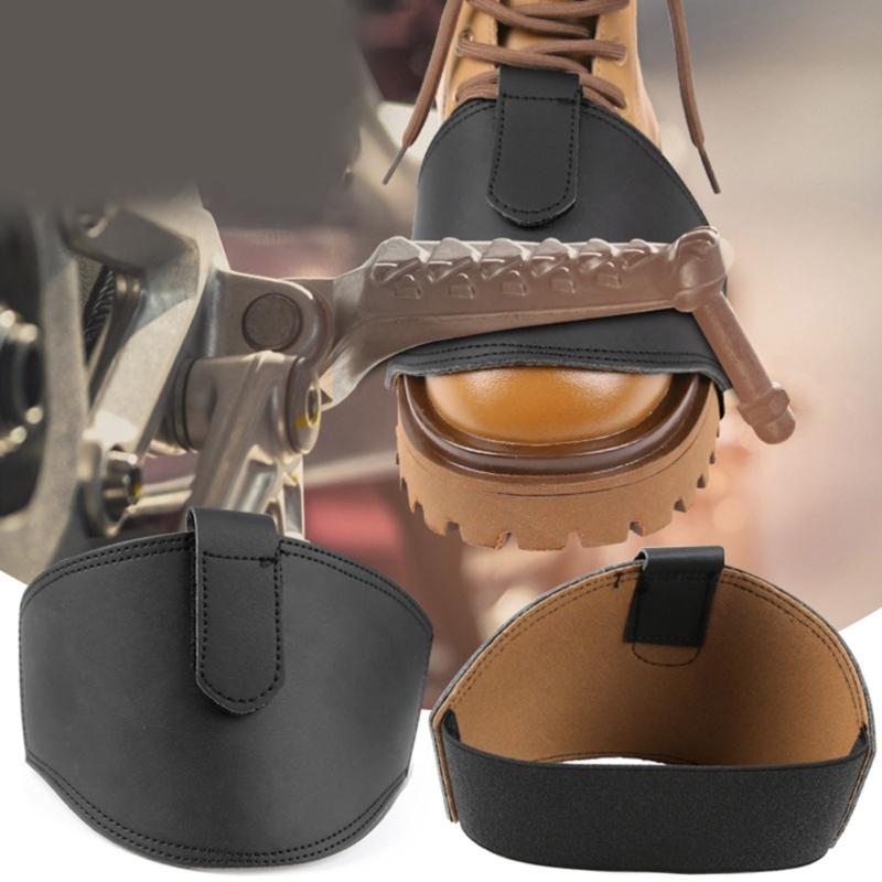 Waterproof Motorcycle Shoe Guard Scratch Prevention Cover Easy Installation Suitable for Riding Boot Styles