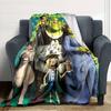 1pc Shrek1 Blanket, Gift, for Men and Women, Soft Blanket, Good for Sofa Bed Couch Travel, Lightweight Flannel Blanket