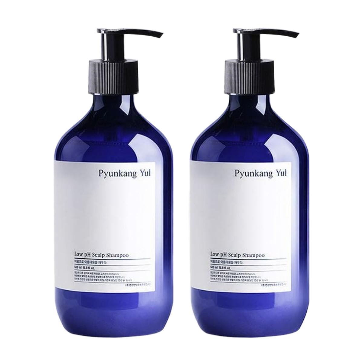 Pyunkang Yul Calming Low pH Scalp Shampoo 500ml x 2ea Set Silicone-Free Sensitive Care