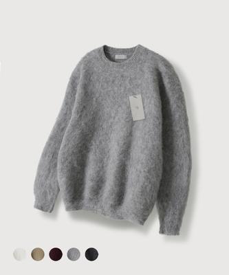 MOOD INSIDE Tricot Lourd en Mohair du Sol_5 Couleurs