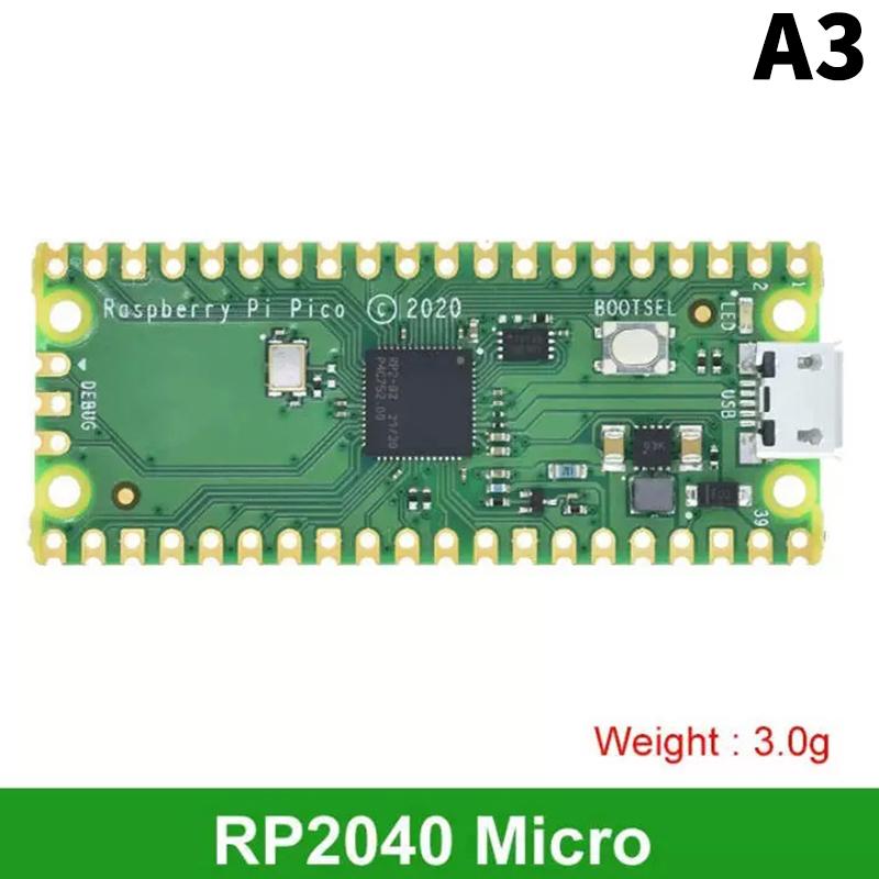 1Pc Rp2040 Core Board Type-C Usb-C For Raspberry Core Board 4Mb /8Mb/16Mb Rp2 Raspberry Pi Microcontroller Pico Micropython
