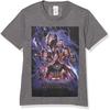 [Marvel] T-shirt Avengers Poster T-shirt Heather Charcoal X-Large