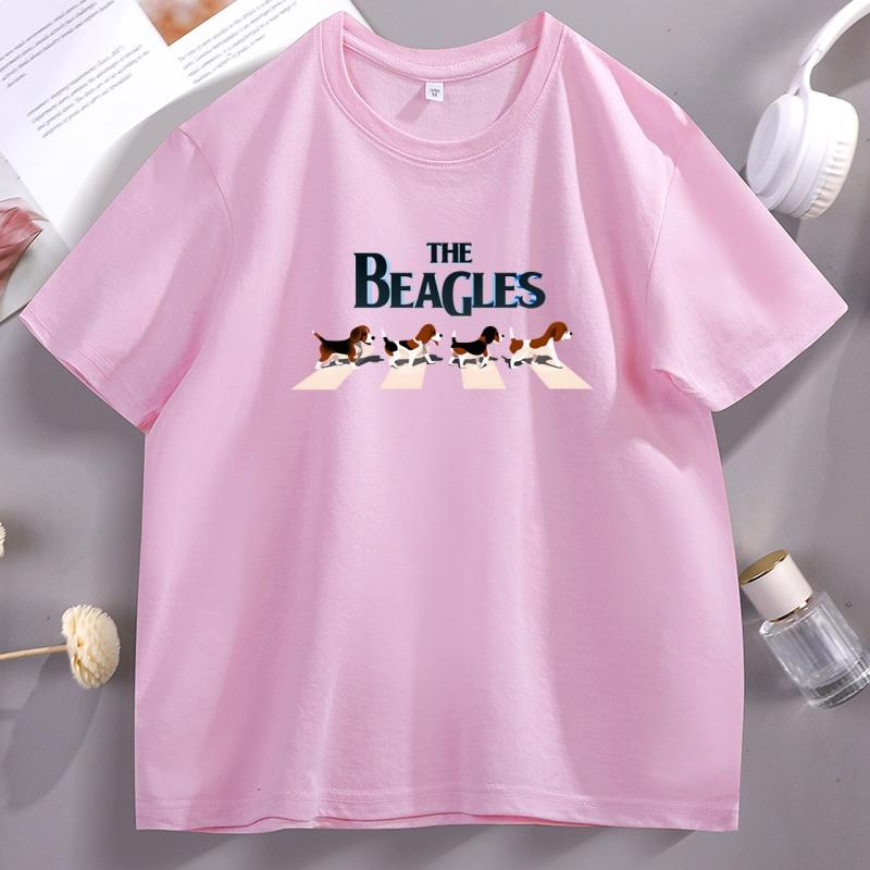 The Beagles T Shirt Beagle Mom TShirt Dog Lover Beagle Tee Funny Dog Mama Papa Tee Casual Cotton Shortsleeve Oneck Tees