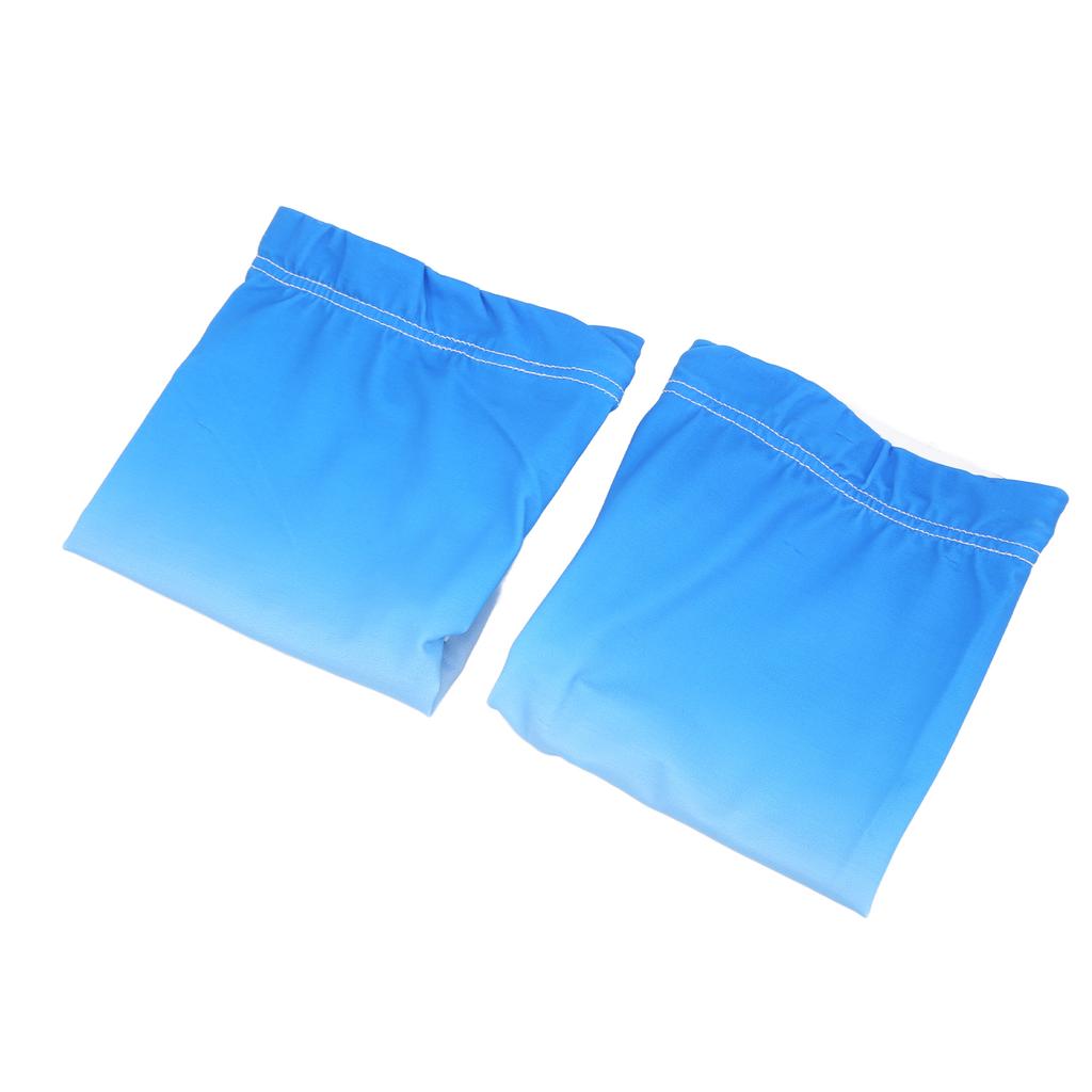 1 Pair Ice Silk Sves UV Sun   Lengthen Thin Brthable Quick Drying Cooling Arm Sves for   Sports