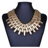 Geometric Shaped Pendant Necklace Multilayer Choker for Women Jewelry Accessories Festive Gift
