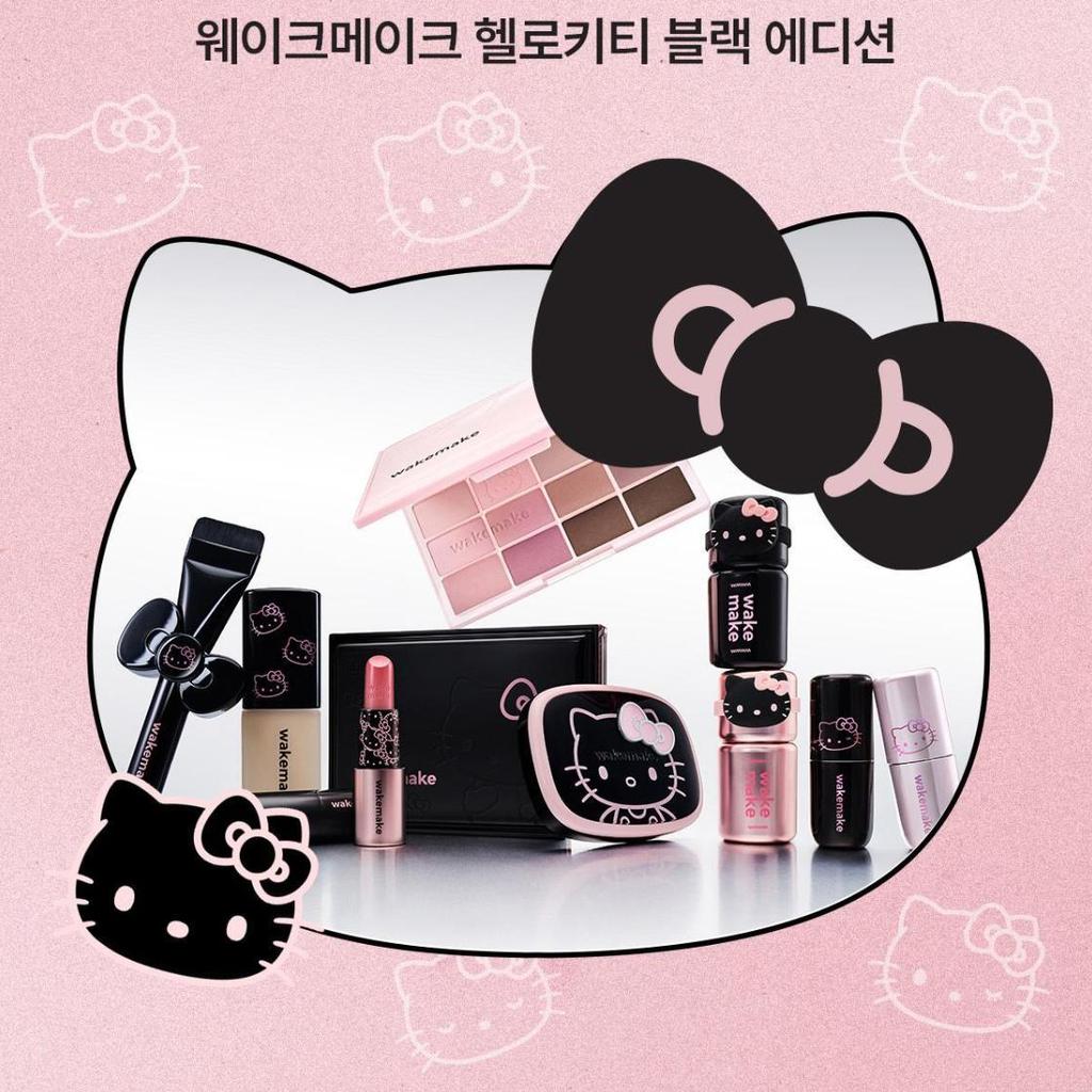 [Hello Kitty Black Edition] WAKEMAKE Shaking Blur Cheek 08 Melrose