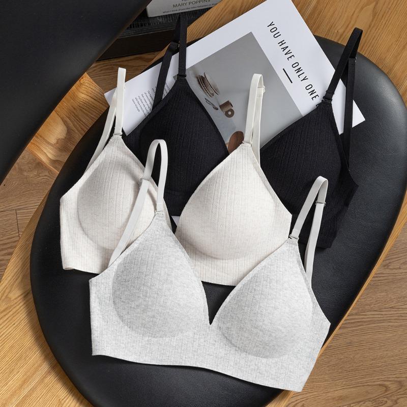 U-shaped beautiful back underwear anti-shoulder big backless special invisible neck small chest expansion shows large bra summer