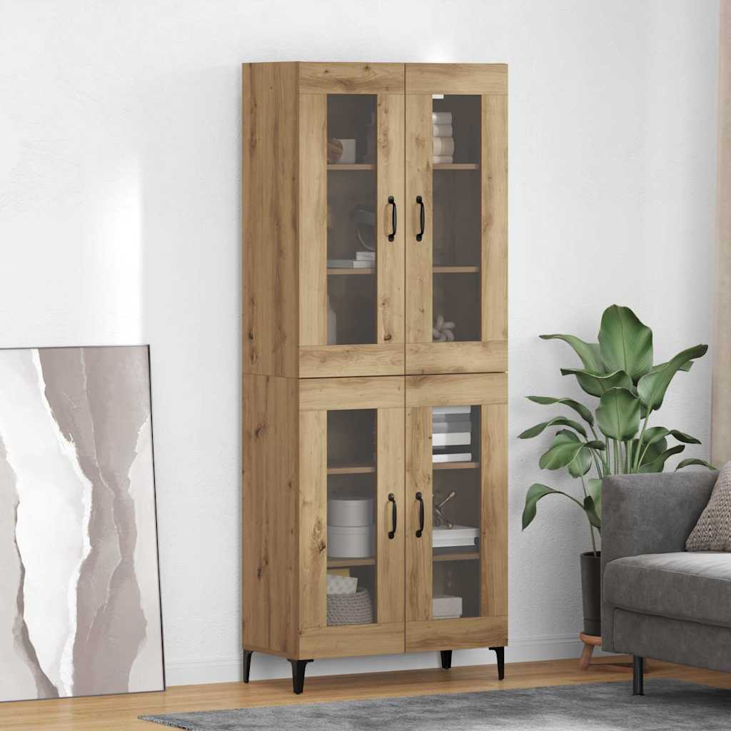 Highboard Artisan Oak 69.5 x 34 x 180 cm Particleboard
