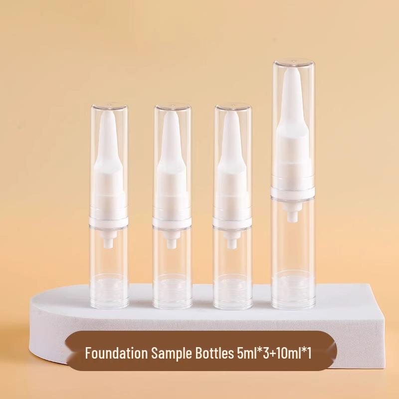 

Newcomer Exclusive: Portable Vacuum Press-Type Foundation Dispenser & Eye Cream Bottle