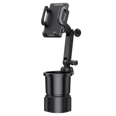 2 In 1 Car Phone Holder Cup Holder Adapter 360 Degree Adjustable Car Cup for Bottle Beverage Universal Adjustable Adapter