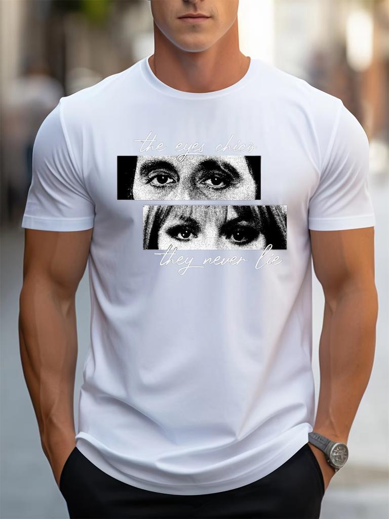 2025 Men 100Cotton TShirt Graphic New Outfits AMERICAN PSYCHO Graphic Oversized Unisex Clothing Harajuku Vintage Casual