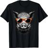 Coole Wilde Zwijn met Zonnebril Grafische Kunst T-shirt
