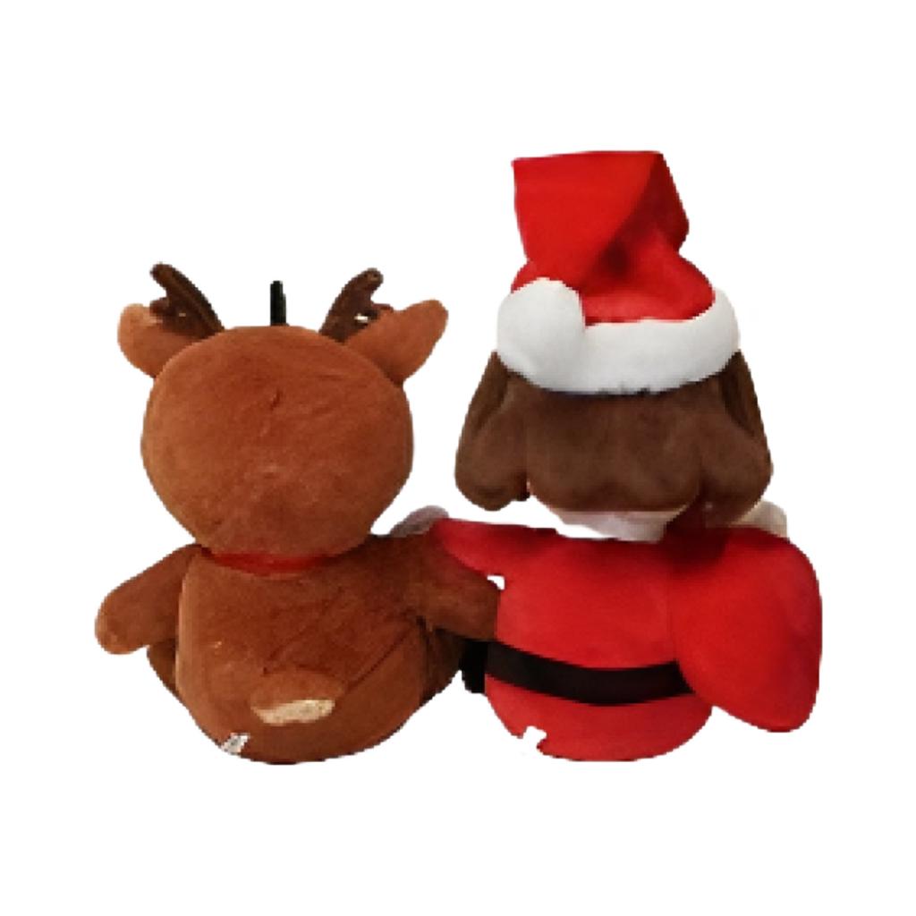 Bbangbbang Santa Okji and Rudolf Bbangbbang Christmas Doll