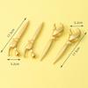 Creative Simulation Gel Pen,Personalized Golden Crab Claw Pens for Adult Children,Office Writing Stationery for Birthday Gifts