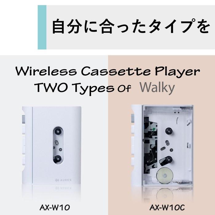 Toshiba AUREX Cassette Player AX-W10C (Bluetooth, Virtual Surround)