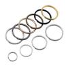 Split Ring Jump Rings For Jewelry And Keychain DIY Metal Fittings Multi Size
