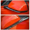 Side Rearview Mirror Cover Trim Decor Strip for Ford Mustang 2015+ Carbon Fiber