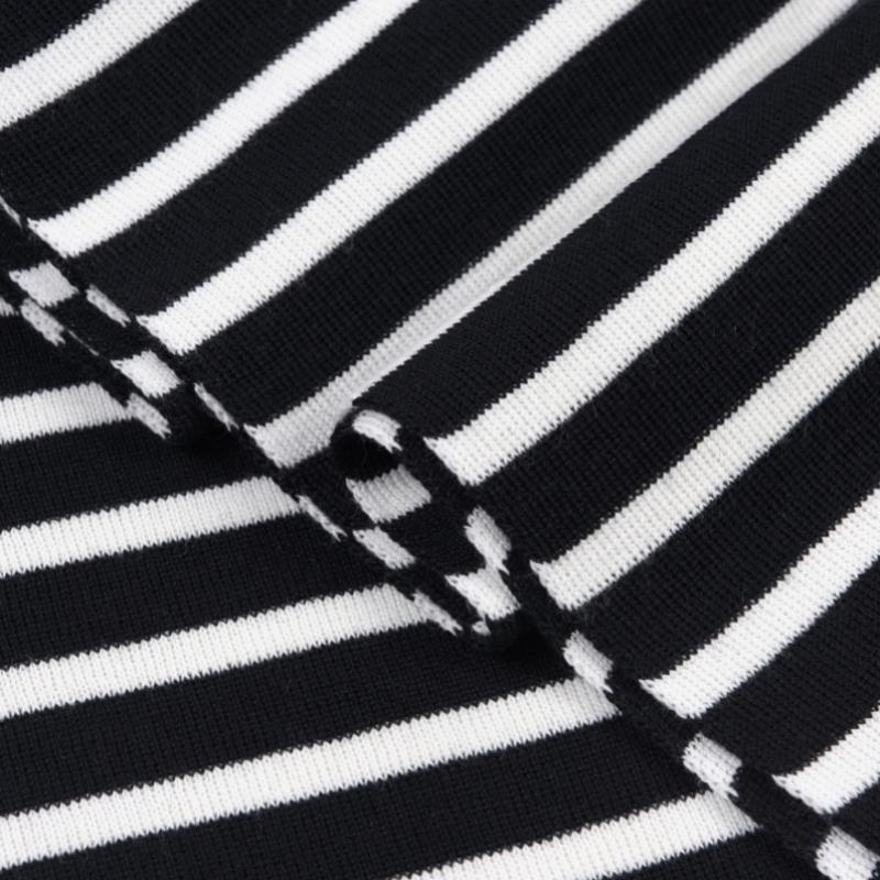 Šál Saint James Daguai Stripe Námornícka Ecume 2945