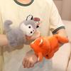 New Cute Capybara Raccoon Hang Hang Hang Hang Hang Hang Plush Toy Children's Wrist Bracelet Doll