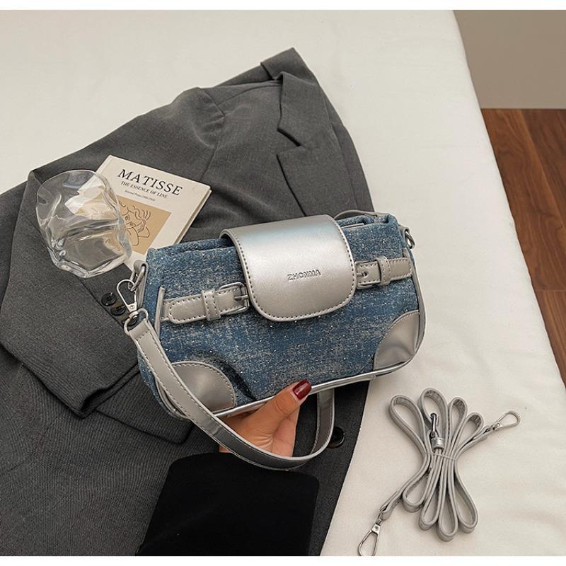 Achsel-Kleintasche - Stilvolle und luxuriöse kleine quadratische Tasche mit einem einzelnen Schultergurt-Design